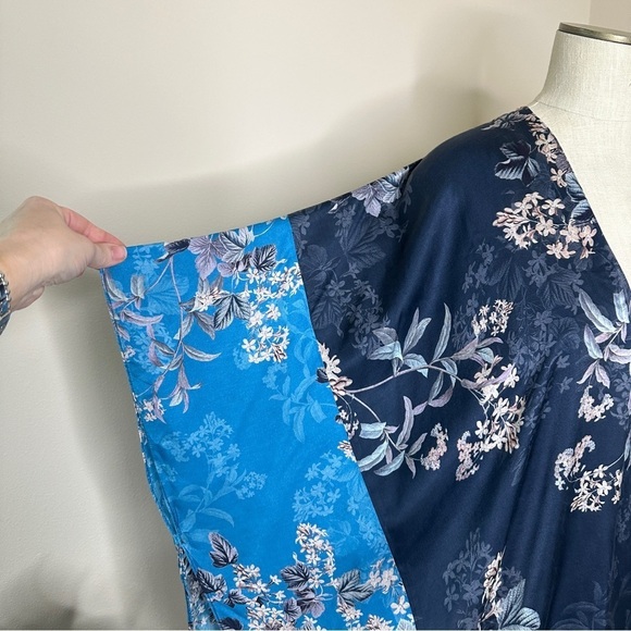 Kachel x Anthropologie Jamie Tasseled Kimono Viscose Silk Blend One Size Tunic - Picture 8 of 11